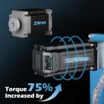 Genmitsu Close-Loop Stepper Motor Set for PROVerXL 4030, 4PCS 60-100 Closed Loop Stepper Motors with Chain Cables, GRBL-Based Control Box Upgrade Kit for 4030 CNC Router Milling Engraving Machine