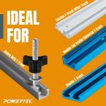 Carbide Tipped T Slot Router Bit, 36-pc Accessories