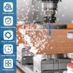 1/4'' Shank Solid Carbide Top Bearing Flush Trimming Router Bit Accessories