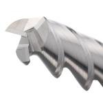 Genmitsu 5pcs End Mills CNC Router Bits, 1/4" Shank Tungsten Steel CNC Cutter for Milling Machine with 3-Flute Flat Nose Milling Carving Bit Set, Tool for Aluminum, Metal, Plastic, MDF, Wood, 3EMLC05