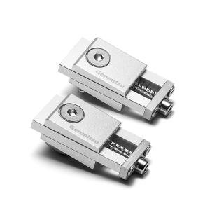 Genmitsu 2PCS Upgrade Aluminum Mini Vise Clamp, High-Precision CNC Router Cla...