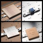 Genmitsu 4PCS Upgrade Aluminum Mini Vise Clamp Toe Clamp, for Woodworking & Metalworking Milling Project, Size 2.2" x 0.9" x 0.8" (56 x 22 x 21mm), Low Profile