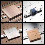 Genmitsu 2PCS Upgrade Aluminum Mini Vise Clamp, High-Precision CNC Router Cla...