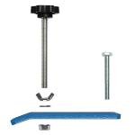 Genmitsu 4 Pack Hold Down Clamp Kit, CNC Router Clamp for Woodworking and Metalworking, 3-7/20''L x 4/5'' W x 2-7/10''H, Compatible with 4040-PRO/MAX/Reno, 3030-PROVer Max, PROVerXL 4030 V2/6050 Plus