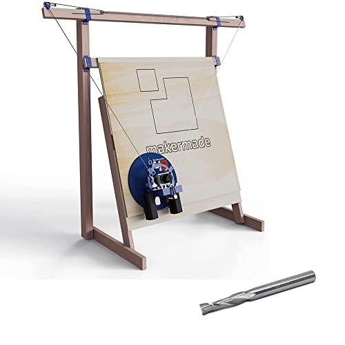 2021 M2 CNC Engraving Machine Kit with Up Cut Router Bit Included