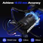 Genmitsu PROVerXL 2X2 CNC Router Machine, 2' x 2' CNC Machine with 710W Spindle, Closed-loop Stepper Motor, for Wood Metal Carving, WiFi & APP Supported, Work Area 26.76'' x 26.76'' x 4.44'