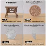 Genmitsu PROVerXL 2X2 CNC Router Machine, 2' x 2' CNC Machine with 710W Spindle, Closed-loop Stepper Motor, for Wood Metal Carving, WiFi & APP Supported, Work Area 26.76'' x 26.76'' x 4.44'