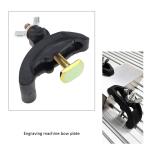 6 PCS CNC Arcuate Press Plate Clamps for Engraving Machine T-Track Fixture