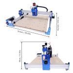 3 Axis 4040 USB CNC Router Engraver Desktop Aluminum Frame Engraving Machine