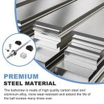 CNCMANS SFU1605 450mm Ballscrew Kit for CNC, Including RM1605 Threaded Spindle Length 450mm with Metal Ballnut, BK12/BF12 End Support, DSG16H Ballnut Housing and BR Couplers for Automated Equipments