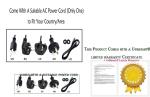 24V AC/DC Adapter For Genmitsu 3018-PROVer V2 Mach3 3018-MX3 CNC Router Machine