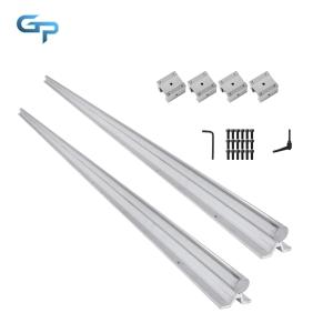 SBR20 Linear Rail 2200mm 2PCS & 4 Square Blocks for CNC Router Build