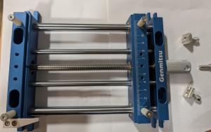 Genmitsu Aluminum Bench Vise Clamp, High-Precision CNC Router Clamp