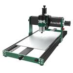 AnoleX CNC Router Machine 3060-Evo Max, All-Metal XYZ Axis Dual Steel Linear Guides with 800W Trimmer Router, ideal for Cutting Aluminum, Brass, Stainless steel, Wood, Acrylic, MDF, Plastics