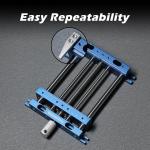 Genmitsu Upgrade Aluminum Bench Vise Clamp, High-Precision CNC Router Clamp M