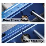 Genmitsu Upgrade Aluminum Bench Vise Clamp, High-Precision CNC Router Clamp M