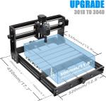 Daedalus 3018 CNC Upgrade Kit – X-Axis & Y-Axis Extension Compatible with 3018 R