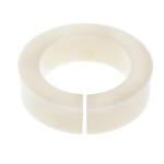 Almencla White Beige Spindle Dust Shoe Boot Cover Cleaner for CNC Routers Engraving Milling Machine Accessories, for 80mm Spindle