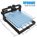 Daedalus 3018 CNC Upgrade Kit, for X-Axis Upgrade & Y-Axis Extension Compatible with Most 3018 CNC Router Machine