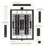 Daedalus 3018 CNC Upgrade Kit, for X-Axis Upgrade & Y-Axis Extension Compatible with Most 3018 CNC Router Machine