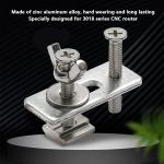 4Pcs T Track Mini Hold Down Clamp for 3018 Series CNC Router Machine, M6 Nut ...