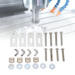 4Pcs T Track Mini Hold Down Clamp for 3018 Series CNC Router Machine, M6 Nut ...