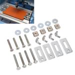 4Pcs T Track Mini Hold Down Clamp for 3018 Series CNC Router Machine, M6 Nut ...