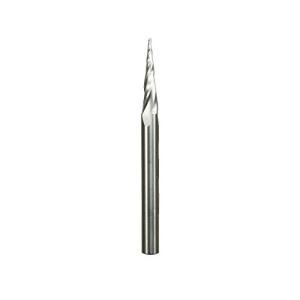 Freud 72-300: 6.2° x 1/32" Tapered Ball Tip Solid Carbide, 1/4" Shank