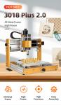 CNC  3018 Pro Max 500W Router Milling Drill Carving Machine Kit For PCB Wood