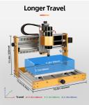 CNC  3018 Pro Max 500W Router Milling Drill Carving Machine Kit For PCB Wood