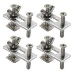 Genmitsu 4PCS T-track Mini Hold Down Clamp Kit, Compatible with 3018-PRO/3018...