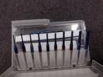 SainSmart Genmitsu 10Pcs Nano Blue Coat End Mill CNC Router Bits 0.8-3mm 1/8"...