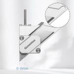 Genmitsu Drag Knife Cutter for CNC Router Machine, Precision 1/8" Shaft with Dual Bearings, Smooth Cutting Vinyl, Cardboard, Plastic, Rubber, 10PCS Blades Included