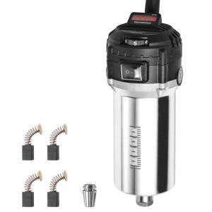 Genmitsu 710W CNC Compact Router 65mm Diameter, Spindle Motor with LCD Digital Display 6 Adjustable Speeds, 1/8” ER11 Collet, 4 Carbon Brushes, for CNC Milling Machine