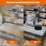 52mm CNC Dust Shoe for 3018 Masuter Pro Router 38mm Hose Port Magnetic