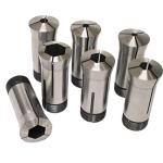 waltyotur 5C Hexagonal Hole Collet 1/4-7/8 Inch Steel Spare Collet for CNC Milling Lathe Tool Work Holding Engraving Machine 7Pcs