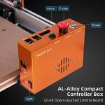 FoxAlien Masuter Pro 3-Axis CNC Router Machine, Beginner Hobby Engraving Machine All-Metal Structure for Wood Acrylic MDF Nylon Routing Milling Carving