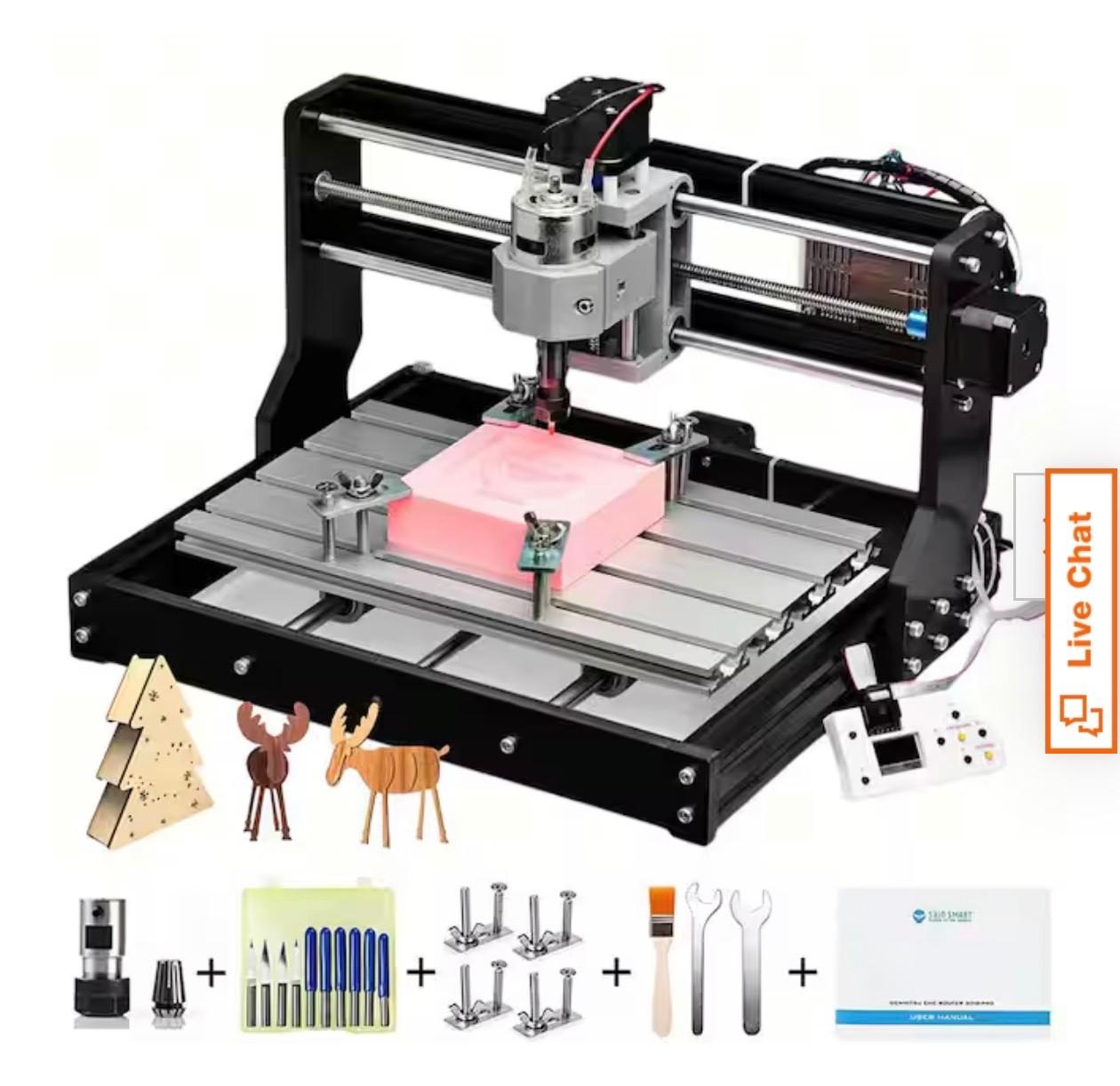 Genmitsu 3018-PRO CNC Engraver Milling Machine Fully Assembled Desktop Router