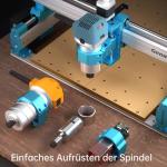 SainSmart Genmitsu 4040 PRO CNC Milling Machine, Support 4-Axis and WiFi Module, Upgraded Lead Screw Drive for Woodworking, Metal and Acrylic Cutting, Milling, GRBL Control