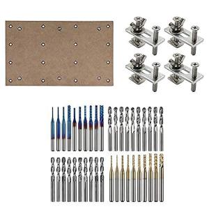 Genmitsu CNC MDF Spoilboard for 3018 CNC Routers, 30 x 18 x 1.2cm (11-4/5''x ...