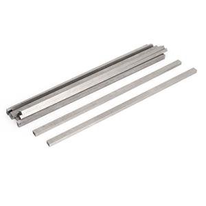 Aexit 10pcs 4mm Router Parts & Accessories x 6mm x 200mm HSS Cutter Tool Bit CNC Lathe Milling Turning Collets Boring Bar