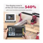 4 AXIS USB CNC Offline Controller, Offline GRBL Control Module with 7inch IPS...