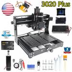 〖USA〗3 Axis DIY CNC Router 3020 Plus 500W Milling Engraver Laser Machine+Offline