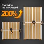 Masuter Pro CNC Router Machine with 40X80Cm Extension Kit for Working Area Exten