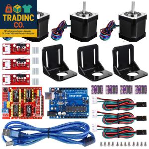 3D Printer CNC Controller Ardiuno CNC Kit with for Arduinoide, GRBL CNC Shield B