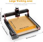 TTC450 Pro CNC Router with Touch Screen & Rubber Stamp Kit - 800mm/min Speed