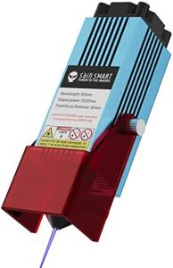 Genmitsu CFL55P Compressed Spot Laser Module with Air Assist Nozzle, 0.1mm*0.1mm Laser Spot, 5.5W FAC Module for Genmitsu 3018-PRO & 3018-PROVer, 3018-PROVer V2, 3020-PRO MAX CNC Machines