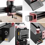 TTC450 Pro CNC Router with Touch Screen & Rubber Stamp Kit - 800mm/min Speed