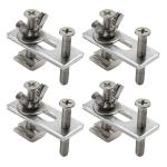 Genmitsu 4PCS T-track Mini Hold Down Clamp Kit, Compatible with 3018-PRO/3018-MX