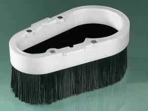 Brush ring accessory for Clear Dust Boot Dust Shoe for CNC Router Milling Machine Dust Boot Collector - 2-1/2" OD vacuum port… (Brush Ring Accessory)